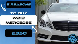 Mercedes E350 - 5 Reasons to Buy in 2022! Luxury Powerhouse