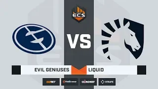 [RU] Evil Geniuses vs Team Liquid | Map 1: Inferno | ECS Season 8 Finals