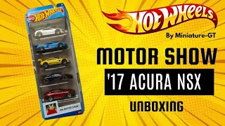 '17 Acura NSX | hotwheels motorshow 5-pack @Miniaturegt789 #hotwheels