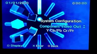 PlayStation 2: how to set COMPONENT video (+ hidden settings menu)