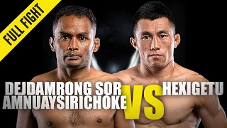 Dejdamrong vs. Hexigetu | ONE Championship Full Fight