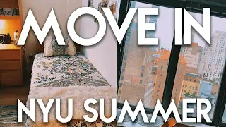 MOVE IN VLOG: Summer in NYC! (NYU Summer Housing) | Lottie Smalley