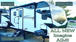 ALL NEW TRAVEL TRAILER LINE from Grand Design RV//  Imagine AIM (Adventure In Motion)  15BH Tour
