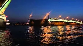 Разведение мостов. Санкт-Петербург