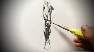 How to Draw Legs (Comic Book Style) Pencil Drawing Tutorial