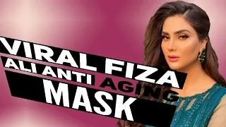 Viral Fiza Ali Anti aging mask #viralshorts #youtube #Self-grooming with k