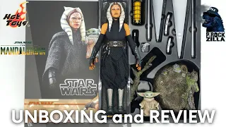 Hot Toys Ahsoka Tano and Grogu DX21 | Star Wars The Mandalorian | Unboxing & Review 4K