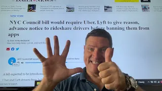 Bill would require Uber and Lyft to give reason, advance notice to drivers before banning them.