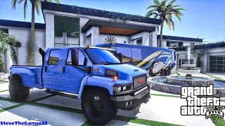 Road Trip in GTA 5 Mods Let's Go to Work||| GTA 5 Mods IRL| 4K