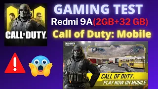 🔥Redmi 9A Call of Duty Gaming Test 2GB RAM + 32GB ROM⚡⚡Redmi 9A Gaming Performance with Helio G25  🔥