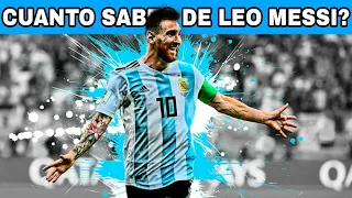 CUANTO SABES DE LEO MESSI? Test/Quiz (20 preguntas) | Futbol Champagne