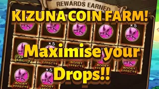 [OPTC] MAXIMISE YOUR KIZUNA COIN FARM! How to get the most drops you can! ONE PIECE TREASURE CRUISE!