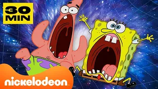 SpongeBob | 30 Menit SpongeBob Di LUAR ANGKASA 🚀 | Nickelodeon Bahasa