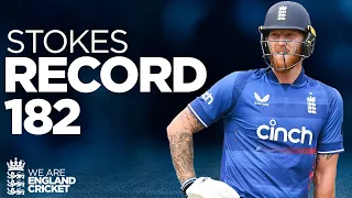 🔥 Stokes Scores Record Century! | 📺 Highest ODI score IN FULL | England v New Zealand 2023