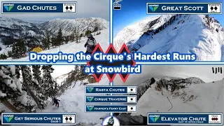 Dropping Some of The Cirque's HARDEST RUNS and More at Snowbird (Day 3, Episode 7, Season 4)