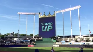2016 opening/introductions video for Kansas City Royals