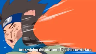 How Naruto reminded Konohamaru that he was LIL BRO in the chunnin exams.