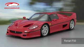 ck-modelcars-video: Ferrari F50 Baujahr 1995 GT-Spirit