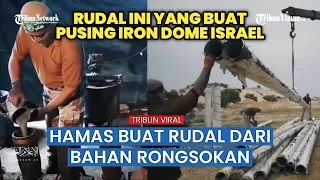 Inilah Roket Murahan Buatan Hamas dari Pipa yang Berhasil Tembus & Hancurkan Iron Dome Israel