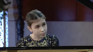 Alexandra Dovgan (9 y.o.) 23 04 2017 “Astana piano passion 2017“ Semifinal, junior group