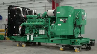 Centum Series C1250D6E and C1500D6E Generator Sets Walk Around