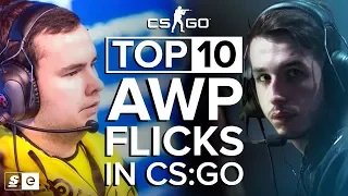 The Top 10 AWP Flicks in CS:GO