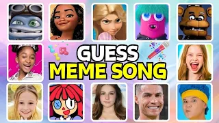 Guess The Meme & Who’S SINGING Cristiano Ronaldo, Like Natsya, Salish Matter, Ragatha, Cha Cha