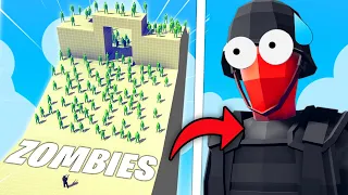 TABS ZOMBIE INVASION vs NORSE MYTHOLOGY! | Totally Accurate Battle Simulator