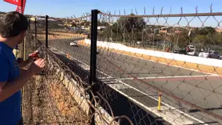 Loud Ferrari at Kyalami Raceway