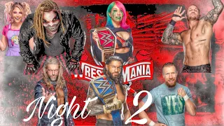 Wrestlemania 37 Night 2 Predictions, Highlights, Match Card and More