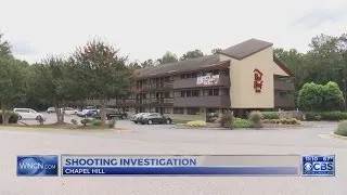 1 person shot at Chapel Hill hotel, suspect on the run