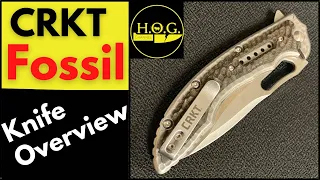 CRKT Fossil Folding Knife Overview & First Impressions | One Interesting Knife Design For Under $100