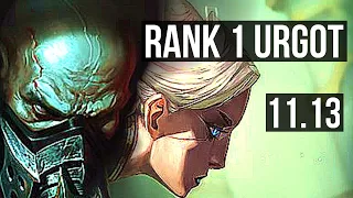 URGOT vs CAMILLE (TOP) | Rank 1 Urgot, 5/2/5 | JP Challenger | v11.13