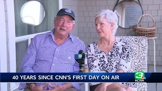 Former KCRA 3 anchors recall first day launching CNN 40 years ago