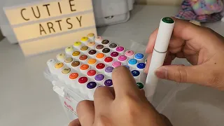 OHUHU Water Based Markers Unboxing