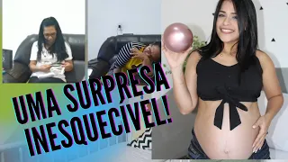 IDEIAS DE SURPRESA DE GRAVIDEZ- SEGUNDO FILHO + REAÇÃO