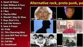 Alternative rock, proto-punk, post-punk, new wave, punk rock 1960s-1980s (1960-1989) ~ Greatest ...