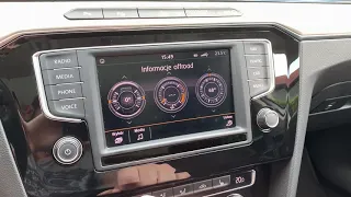 VW Passat B8 Off-road screen coding