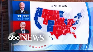 Biden, Trump race undecided as states count ballots l GMA