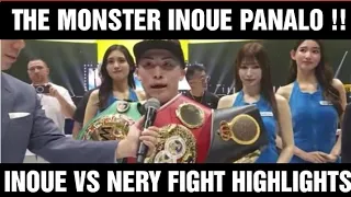 TULOG!! INOUE VS NERY FIGHT HIGHLIGHTS!!