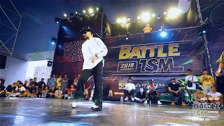 BATTLE ISM Taiwan 2018 - GreenTeck VS Popping Kim / Popping 1on1 TOP16