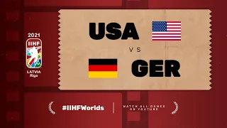 Highlights | USA vs GERMANY | #IIHFWorlds 2021