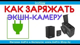 Как заряжать экшн камеру и типы зарядных устройств by gopro-shop.by