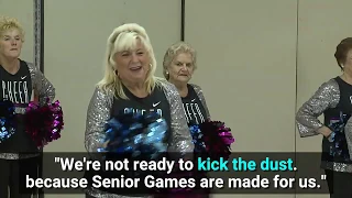 High Point senior-citizen cheerleading squad has lots of enthusiasm