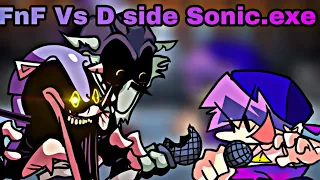 Friday Night Funkin' VS Sonic.EXE D-Side V2 FNF Mod
