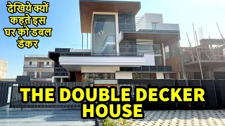 8000 SQ FT LATEST DESIGN ULTRA MODERN '' THE DOUBLE DECKER HOUSE'' IN INDIA