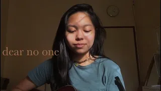 dear no one - tori kelly (cover)