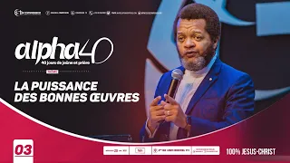 La puissance des bonnes œuvres. Pasteur MARCELLO TUNASI [Alpha 40] culte du 20 janvier 2021