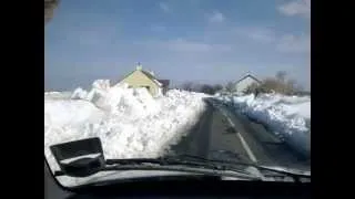 March 2013 Snow storm, Isle of Man