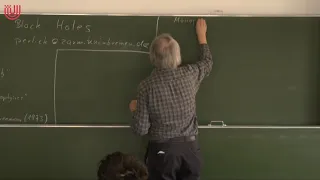Black holes - Volker Perlick - Lecture 01